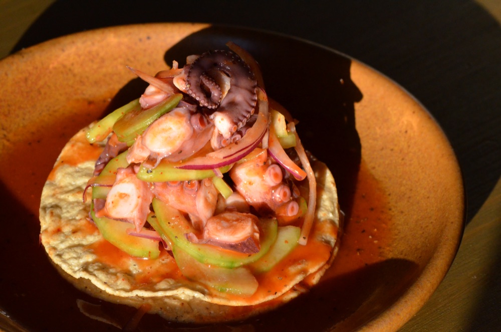 Tostada de Pulpo